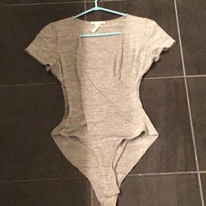 ❌sold❌ Medium Grey body suit